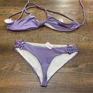 Purple bikini